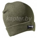 Шапка вязанная с подкладкой Thinsulate, Олива.