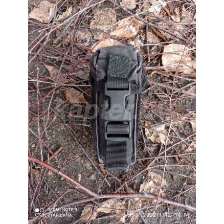 Подсумок магазин пистолетный. Голландия, Molle, Чёрные, б/у.