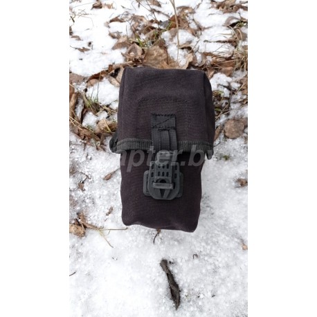 Подсумок утилитарный малый Голландия, Molle, Чёрный, б/у.