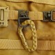 Зажим с D-образным поворотным кольцом. Molle. Олива.