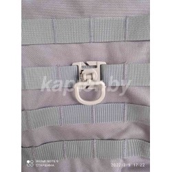 Зажим с D-образным поворотным кольцом. Molle. Песок.