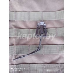 Карабин-пряжка для системы Molle, пластик . Чёрный.