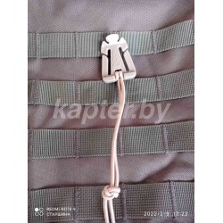 Карабин-пряжка для системы Molle, пластик . Песок.