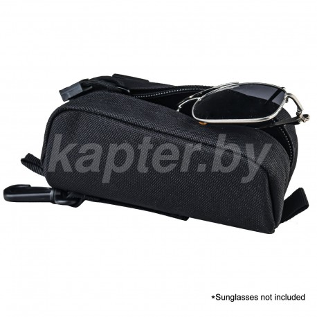 Подсумок (чехол) Ударопрочный для солнцезащитных очков. Чёрный.