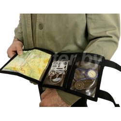 Наручный планшет-органайзер  для карт, документов и тд. Чёрный.