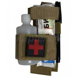 Подсумок под аптечку и фонарь. MOLLE. Койот.  