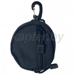 Подсумок универсальный мини  для аксессуаров . MOLLE. Чёрный.  