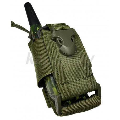 Подсумок  для рации. MOLLE. Олива.  