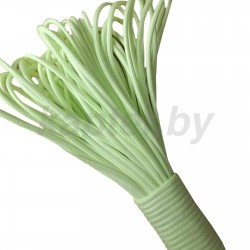 Светящийся в темноте шнур из паракорда. Салатовый.