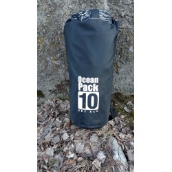 Мешок влагозащитный  Ocean Pack (гермомешок). 10л. Чёрный.