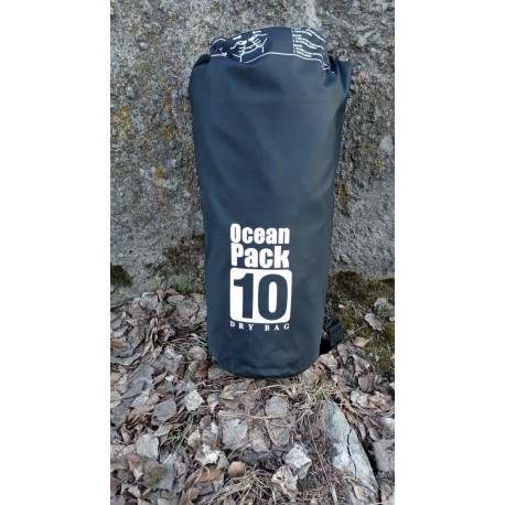 Мешок влагозащитный (гермомешок). 10л. Чёрный.