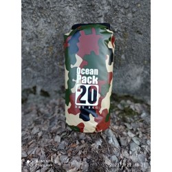 Мешок влагозащитный  Ocean Pack (гермомешок). 20л. Камуфляж.