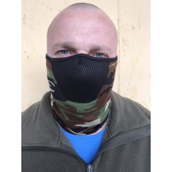 Бафф-маска спортивная. Woodland.