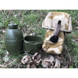 Фляга в чехле со стаканом M58 Pat. Англия, Molle, DESERT.