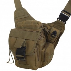 Сумка  Тактическая однолямочная. Песок.
