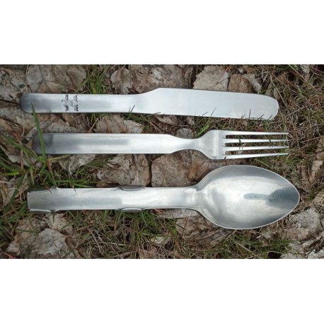 Набор столовый армейский. Швеция, б/у.