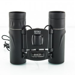 Бинокль Компактный Military Marine 8х21.(FMC). Чёрный.