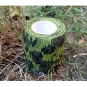 Маскировочная, универсальная камуфляжная лента. Лесной камуфляж.