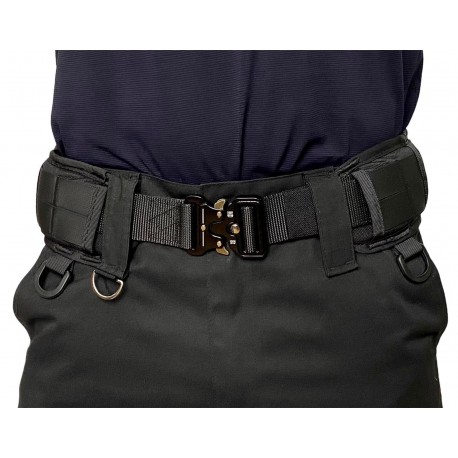 Тактический пояс-варбелт с замком Cobra. Чёрный.
