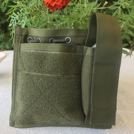 Подсумок Командирский.  MOLLE. Олива. BLACKHAWK! б/у.