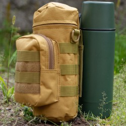 Подсумок под флягу и аксессуары. MOLLE. Койот.
