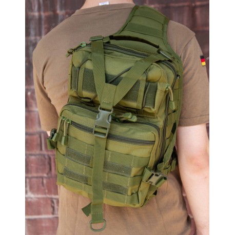 Рюкзак однолямочный One Strap Assault Pack, 15л, Олива.