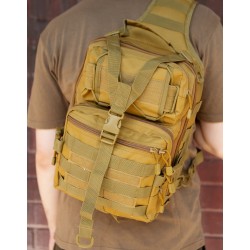 Рюкзак однолямочный One Strap Assault Pack, 15л, Кайот.