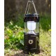 Фонарь для кемпинга двойной с солнечной панелью 6 SMD LED. Чёрный.