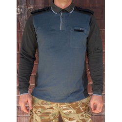 Поло с длинным рукавом армии Британии .б/у.