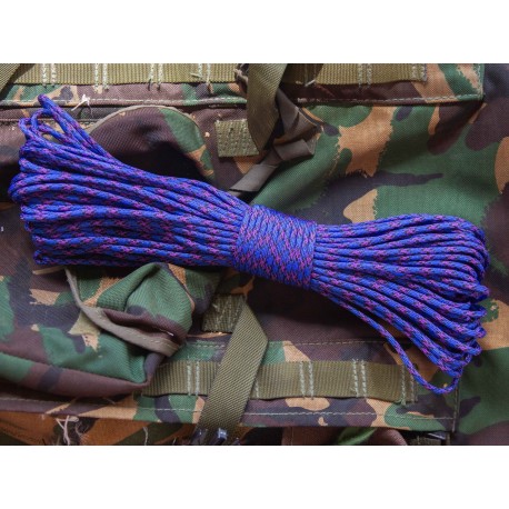 Паракорд (Веревка) Atwood Rope 550 Type III. Сине-фиолетовый. Blue Digital Camo.