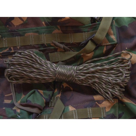 Паракорд (Веревка) Atwood Rope 550 Type III. Серо-зеленый. Recon Camo.