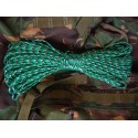 Паракорд (Веревка) Atwood Rope 550 Type III. Чёрно-бело-зеленый. Digital Camo.
