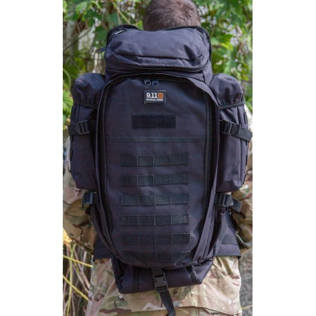 Рюкзак тактический, оружейный. Чёрный, 75 л.