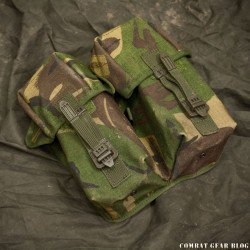 Подсумок для магазинов двойной PLCE Англия, DPM, б/у.