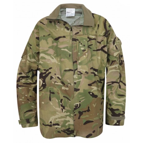 Куртка непромокаемая лёгкая Англия, мембрана GORETEX, Рипстоп, MTP, б/у.