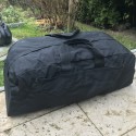 Сумка-рюкзак парашютная Голландия, 100л, Чёрная.