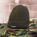Шапка вязанная с флисовой подкладкой. Thinsulate. Олива.