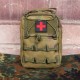 Тактический подсумок-аптечка. Универсальный. MOLLE. МОХ.