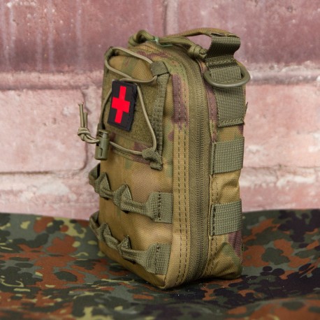 Тактический подсумок-аптечка. Универсальный. MOLLE. МОХ.