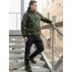 Куртка Тактическая Shark Skin Soft Shell на толстом флисе. MTP dark.