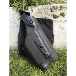  Кобура тактическая для пистолета чёрная. пластик. б/у.