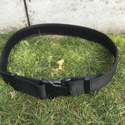 Ремень тактический пистолетный жёсткий. Чёрный. Голландия.