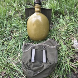 Фляга армейская, СССР, 0.75л. В Австрийском чехле.