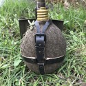 Фляга армейская, СССР, 0.75л. С чехлом и кожаным тренчиком.