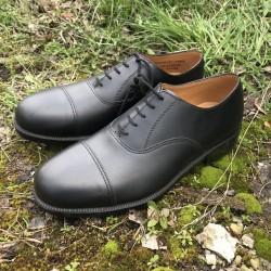 Полуботинки кожаные парадные. ВВС Великобритании. Чёрные.