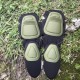 Комплект защитный съемных наколенников и налокотников Tactical Combat G3. Чёрные.