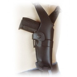 Кобура кожаная наплечная  NEW BREAK OUT с предохронителем. Sickinger.