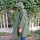 Пончо Cape Poncho MK3. Реверсивное. Олива/Белое. Англия.