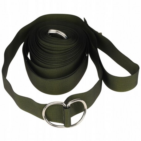 Ленточный ремень для маскировочных сетей, тентов , эвакуации и тд.. Олива. Англия.