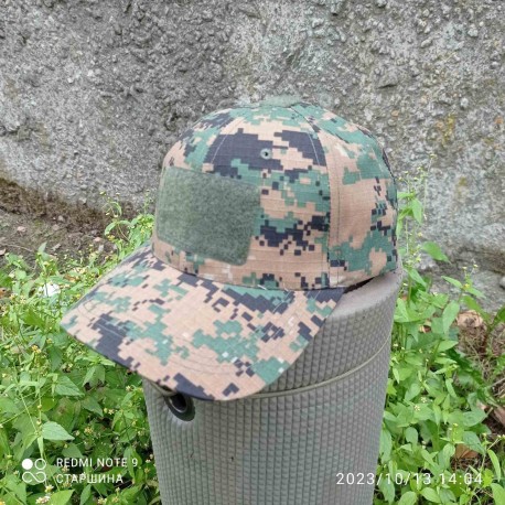 Бейсболка тактическая Operator Германия, Рипстоп, AT-Digital Woodland.